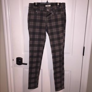 Plaid Jeans